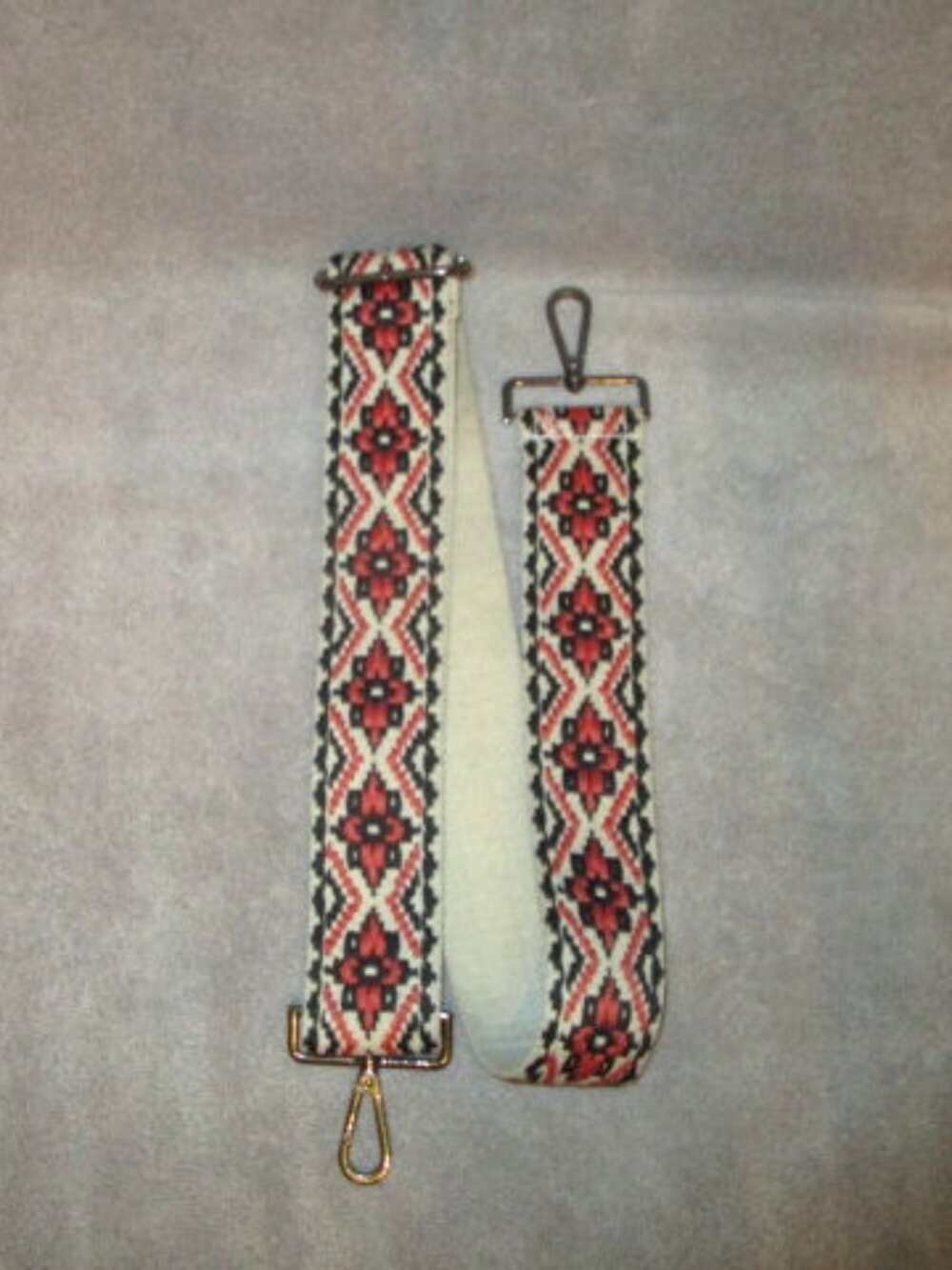 Embroidered Replacement Purse Strap Shoulder Bag Floral Guitar Strap Aztec Boho
